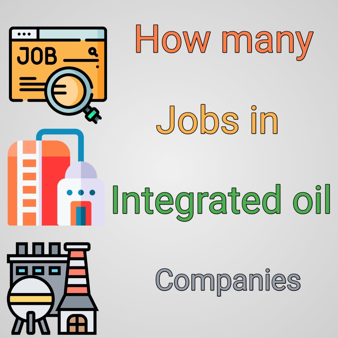 How Many Jobs Are Available In Integrated Oil Companies